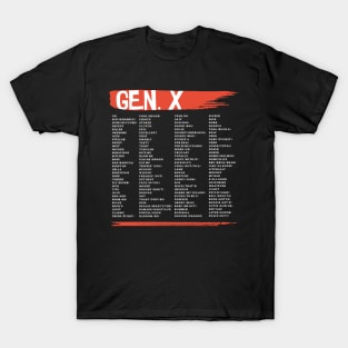 Gen X Slang T-Shirt
